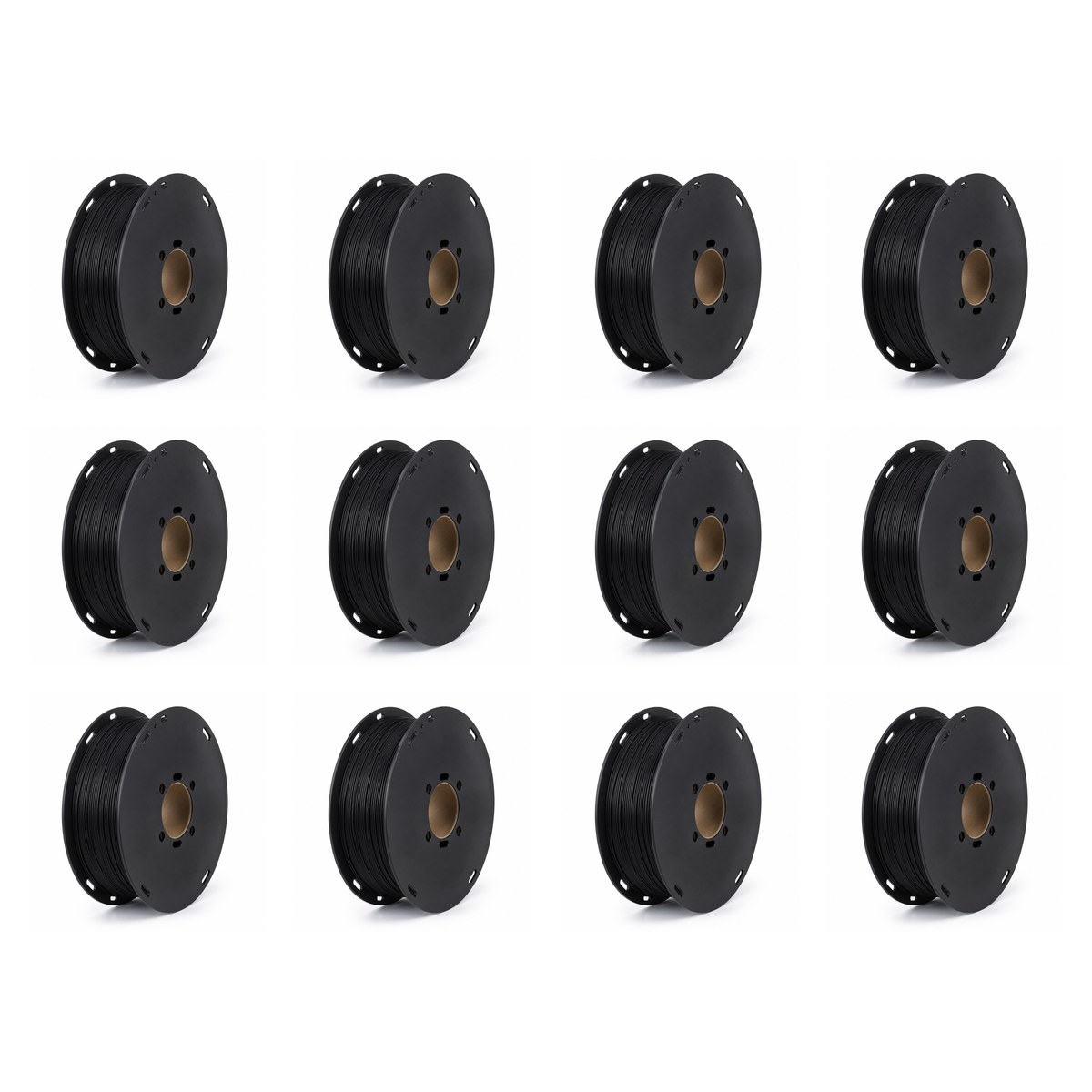 PLA Filament — 12-Spool Bundle (1kg × 12)