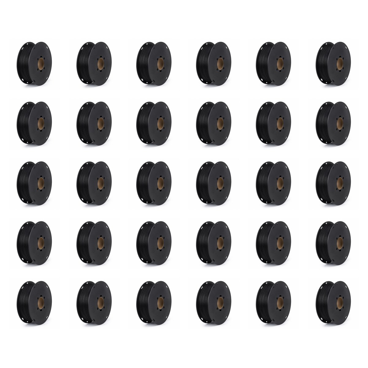 PLA Filament — 30-Spool Bundle (1kg × 30)