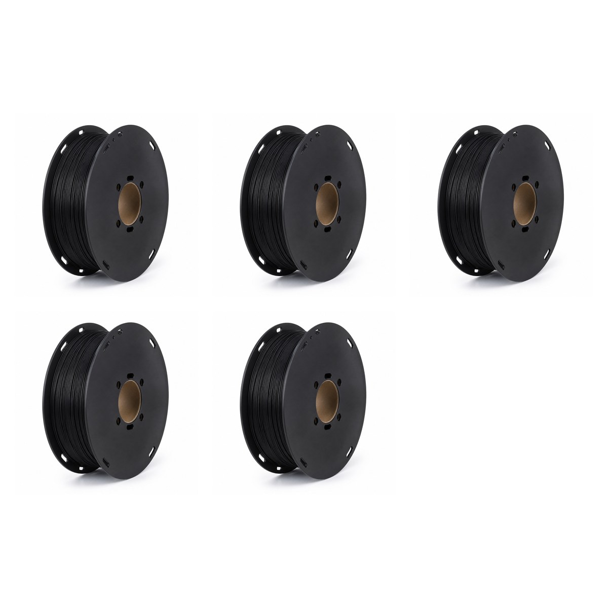 PLA Filament — 5-Spool Bundle (1kg × 5)