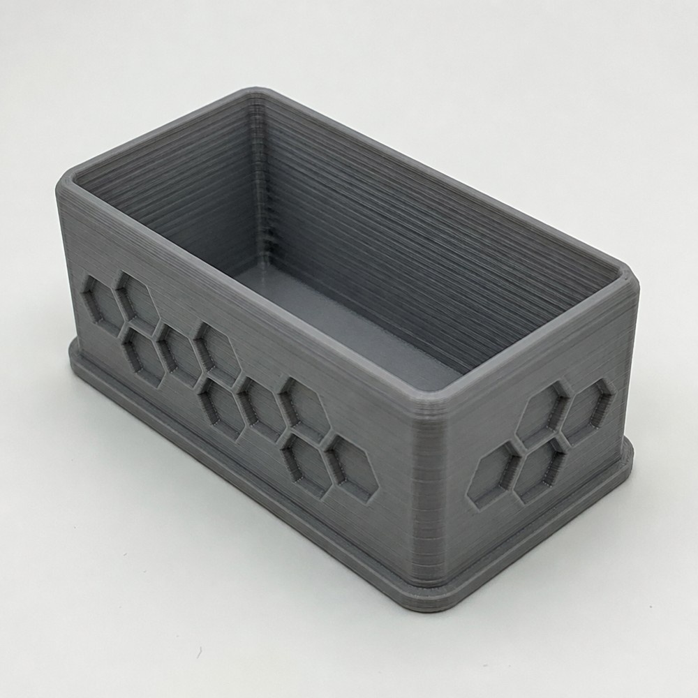 Hex Gridfinity 1x2 Bin